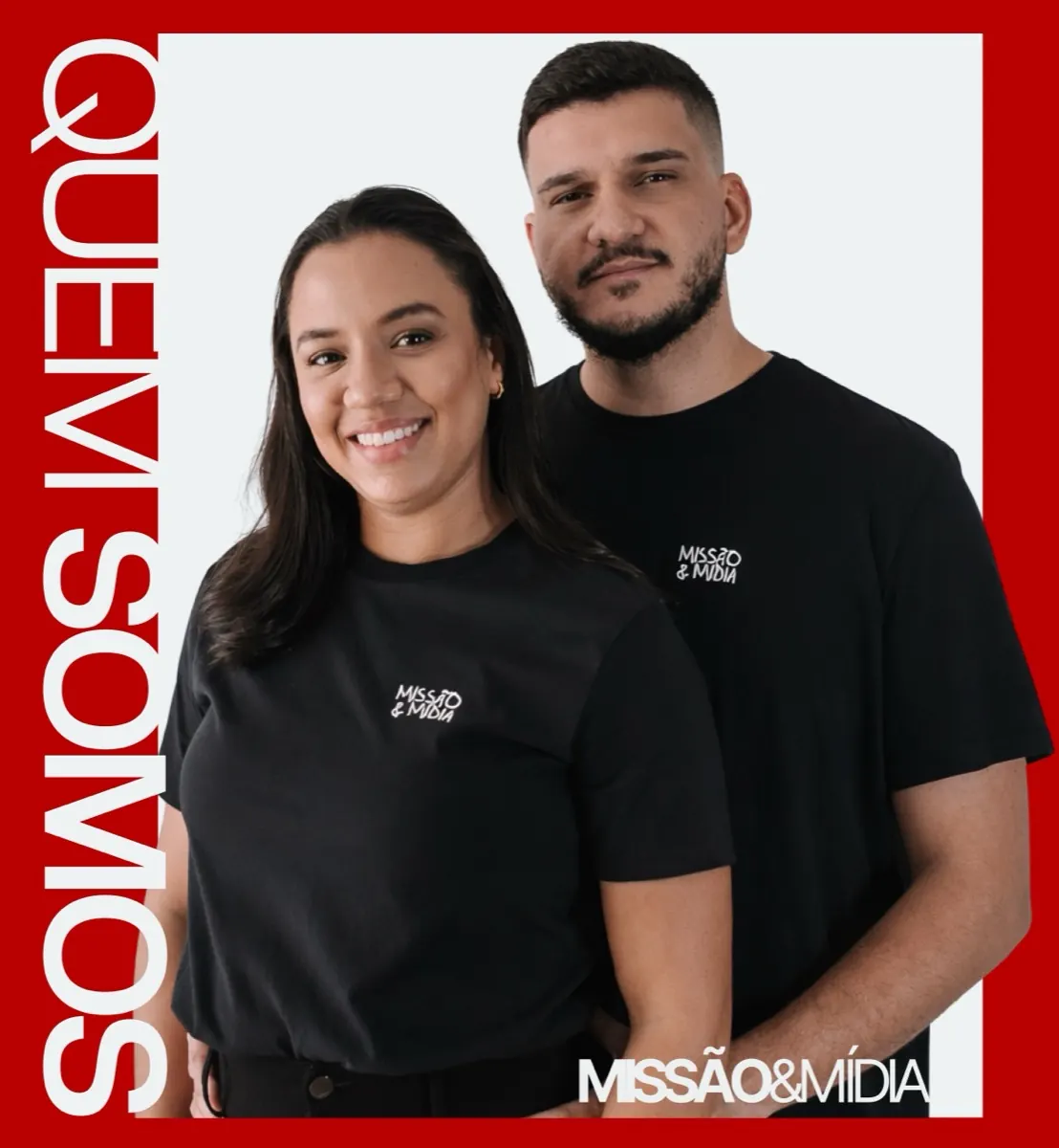 Foto do casal missionário